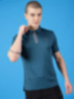 Men Polo Collar T-shirt — Airobic & Green