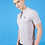 Thumbnail: Men Polo Collar T-shirt — Airobic & Grey